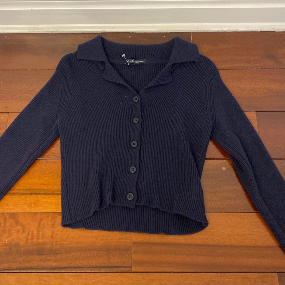 Brandy Melville button down sweater